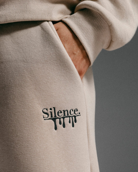 Beige Sweatpants