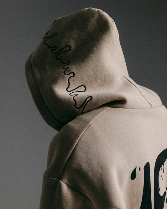 Beige Hoodie