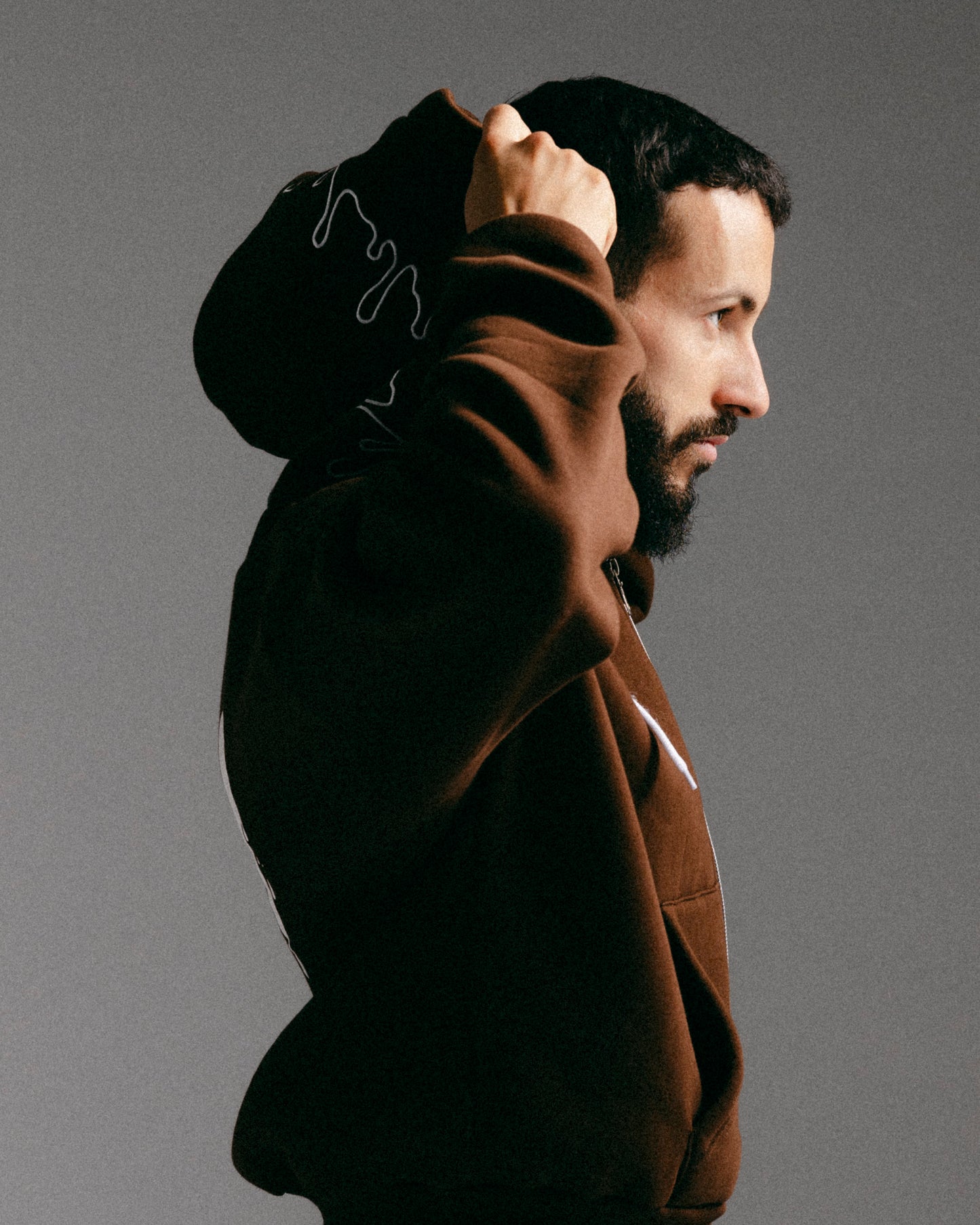 Brown Hoodie