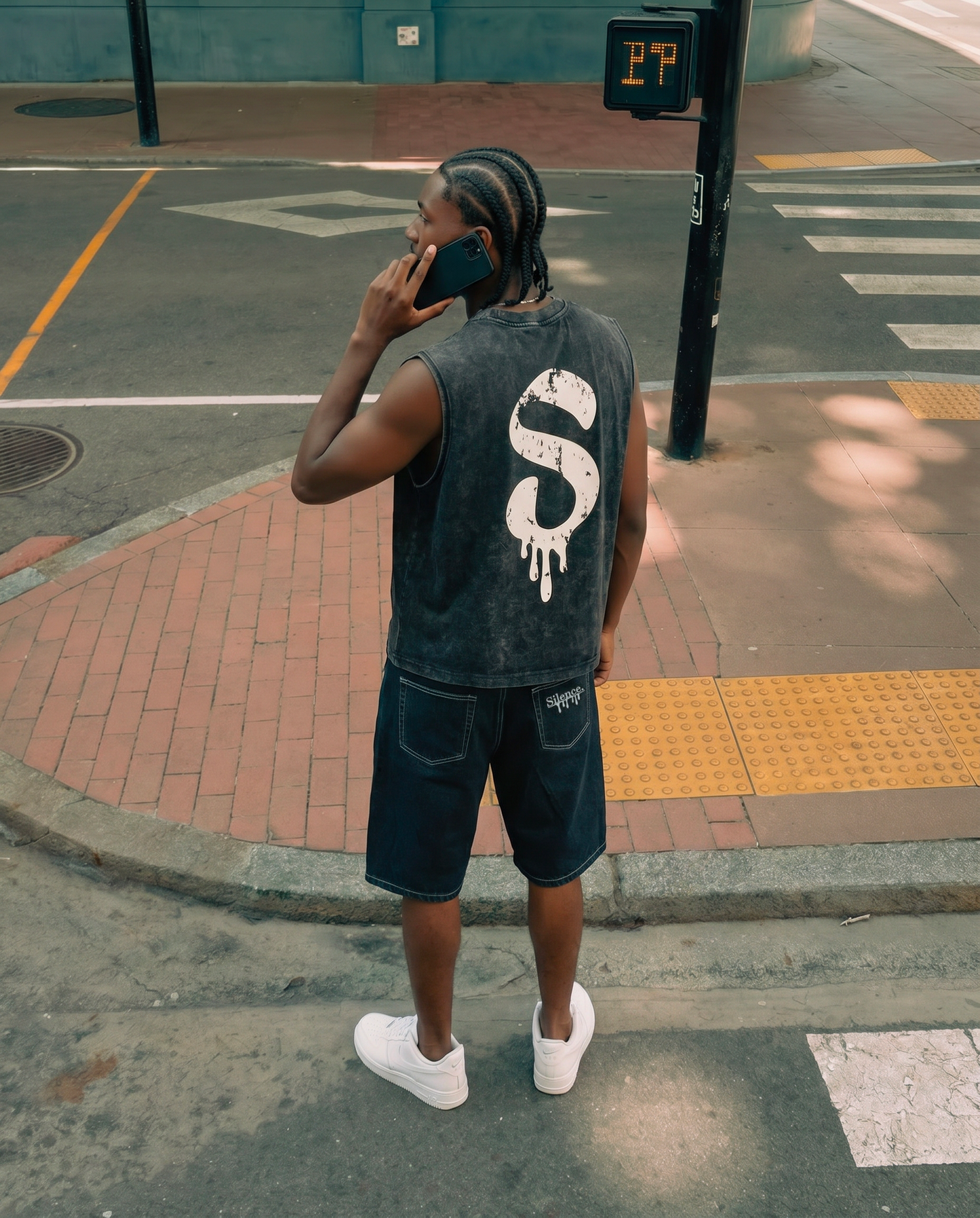 Silence Tank Top Washed