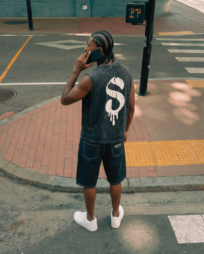 Silence Tank Top Washed