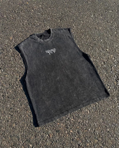 Silence Tank Top Washed